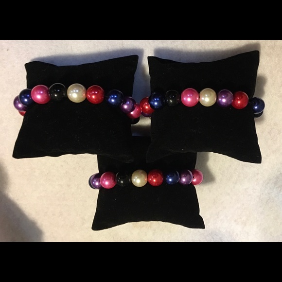 3pc. Elastic Bracelet - Picture 4 of 7